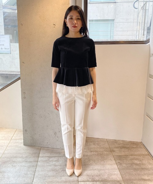 レースペプラムトップス レディース : ZOZOTOWN Yahoo!店 - 通販