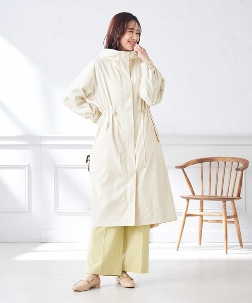 a.v.v（アー・ヴェ・ヴェ） モッズコート コート ドロストフーディー