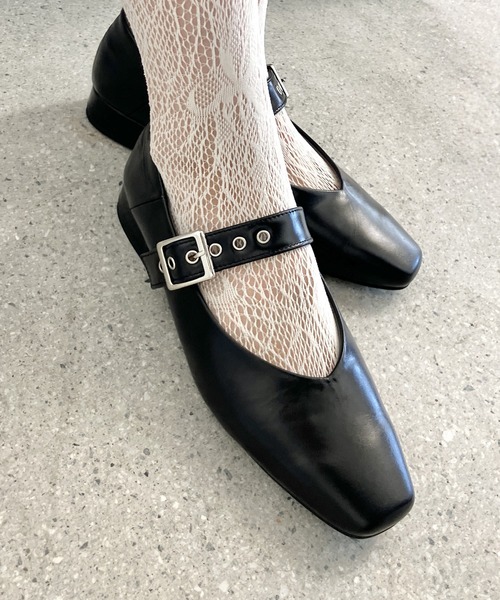 HIMIKO パンプス 「HIMIKO」「ZOZOTOWN限定」ハトメベルトメリー