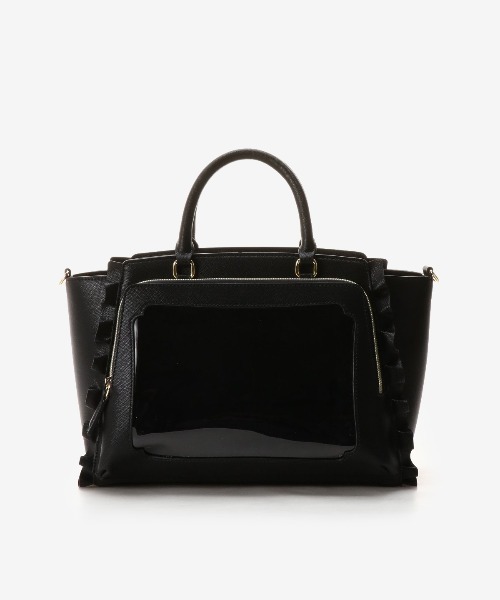 & chouette（アンドシュエット） ハンドバッグ 「推し事バッグ」クリア