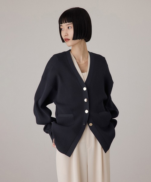 ADAM ET ROPE'（アダムエロペ） カーディガン 「サステナブル