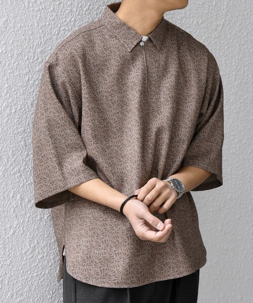 SHIPS any シャツ any:「洗濯機可能」FUTURE LINEN CANVAS リネン