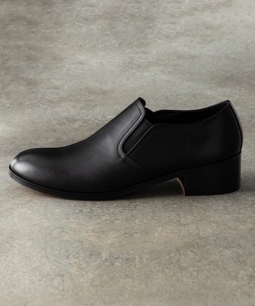 PADRONE（パドローネ） スリッポン パドローネ / BL SIDE GORE SHOES