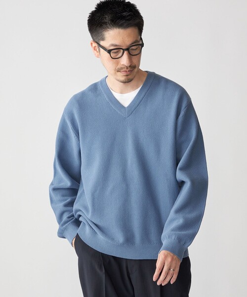 SHIPS（シップス） セーター ニット SHIPS:「洗濯機可能」SOLOTEX(R