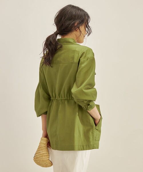 SHIPS（シップス） ミリタリージャケット モッズコート 「手洗い可能