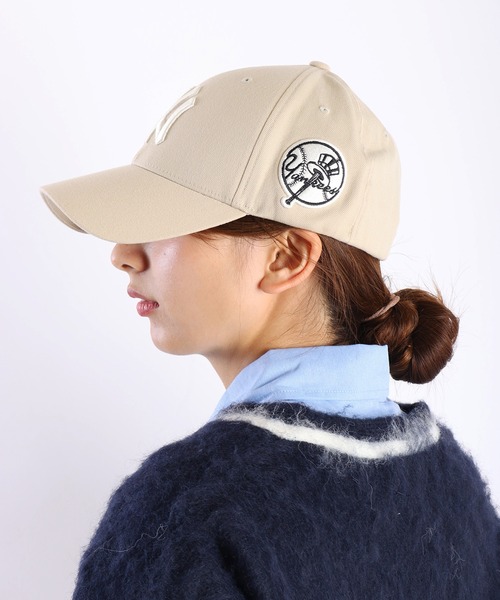 MLB キャップ 帽子 「日本未入荷」 MLB KOREA サークルカーブキャップ