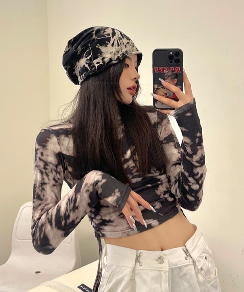 DEVICE（デバイス） ニット帽 ニットキャップ Y2K 韓国風 ストリート