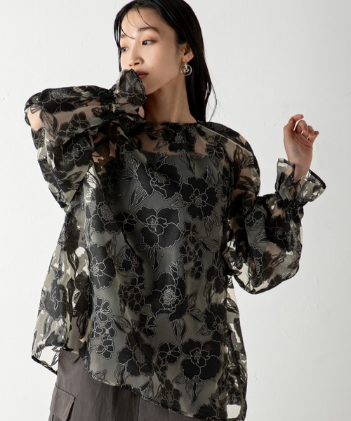 MILLION CARATS（ミリオンカラッツ） ブラウス シャツ 「前後2WAY