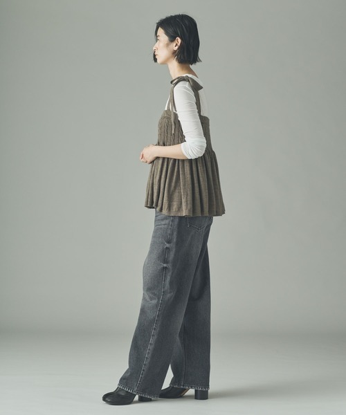 Curensology（カレンソロジー） キャミソール /ウールリネンキャミ