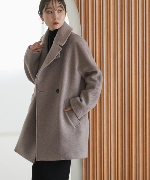 NOBLE（ノーブル） コート チェスターコート MTRビッグカラーコート