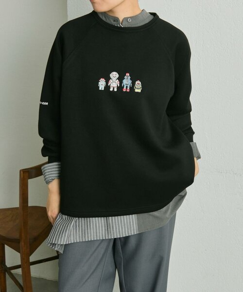 ear PAPILLONNER（イア パピヨネ） tシャツ 「手洗い可」sampo×ear