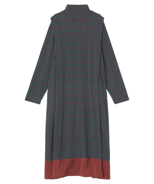 ZUCCa（ズッカ） ワンピース タイルプリントジャージィー / ワンピース