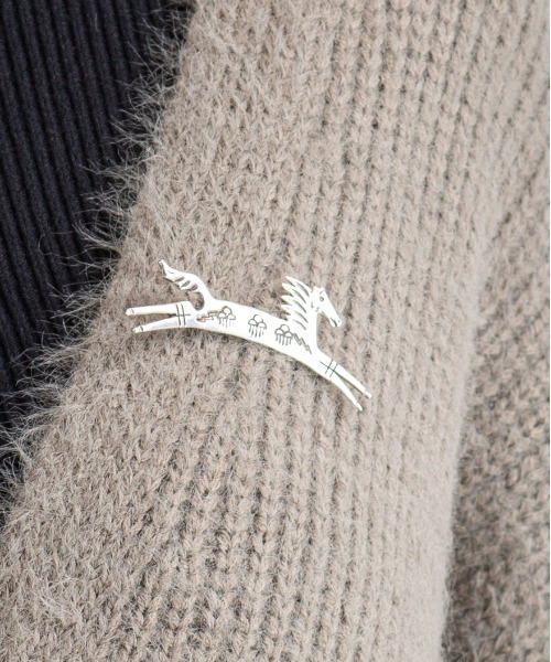 Harpo（アルポ） ブローチ 「HARPO」シルバーブローチ 馬 ホース 銀製