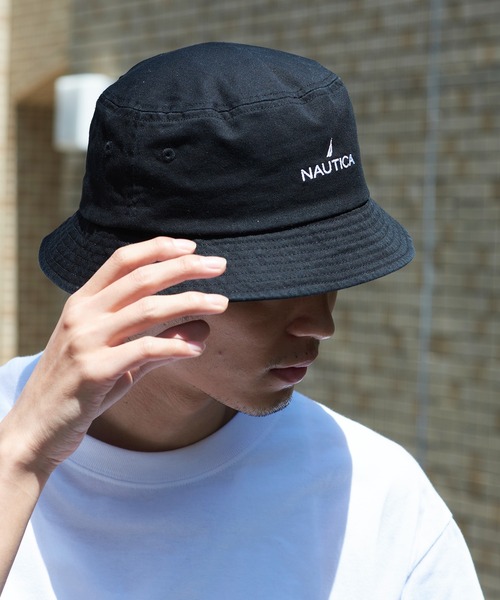 NAUTICA（ノーティカ） 帽子 ハット 「NAUTICA」ノーティカロゴ刺繍