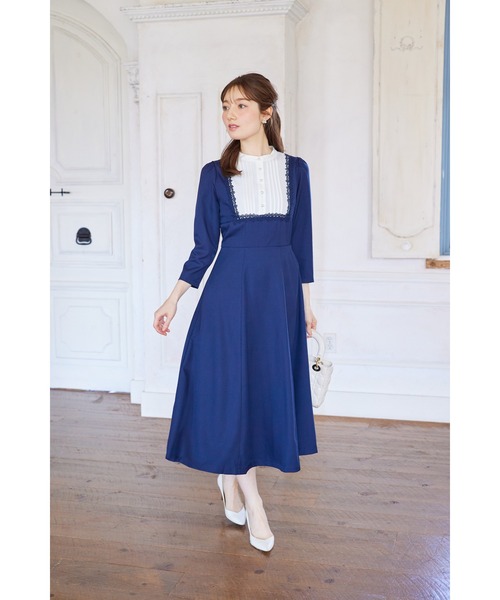 tocco closet（トッコ クローゼット） ワンピース ヨークレース切替