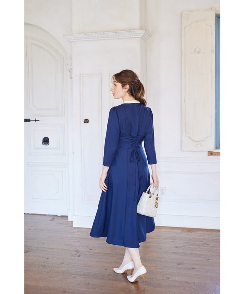 tocco closet（トッコ クローゼット） ワンピース ヨークレース切替