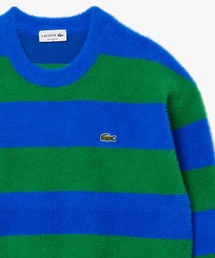 LACOSTE（ラコステ） セーター ニット ボーダーシャギーニットセーター