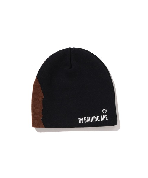 A BATHING APE（アベイシングエイプ） 帽子 ハット APE HEAD KNIT CAP