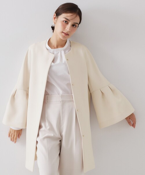 OPAQUE.CLIP（オペークドットクリップ） ノーカラーコート コート