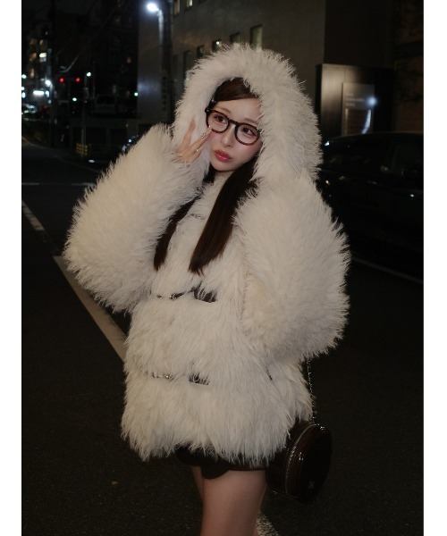 Darich（ダーリッチ） コート アウター モンスターボリュームファー