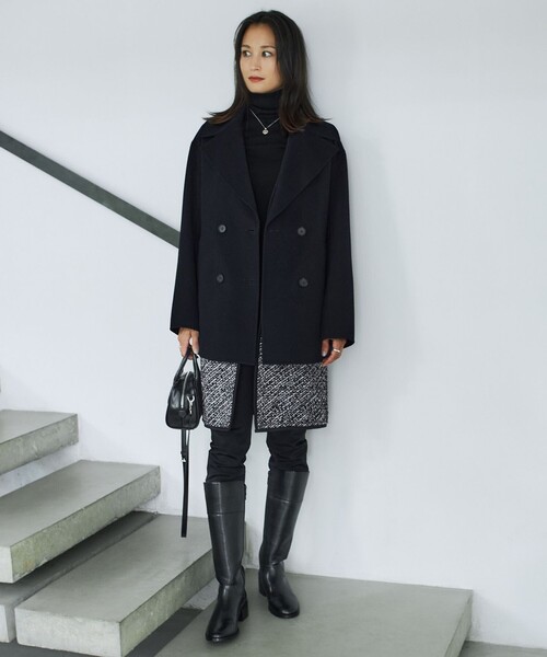 ICB（アイシービー） ピーコート pコート ウールリバー Pコート