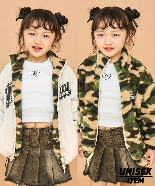 ANAP kids（アナップキッズ） ブルゾン アウター 撥水加工リバーシブル