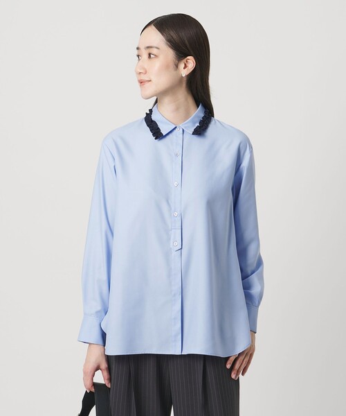 UNITED ARROWS（ユナイテッドアローズ） ブラウス シャツ ミニフリル