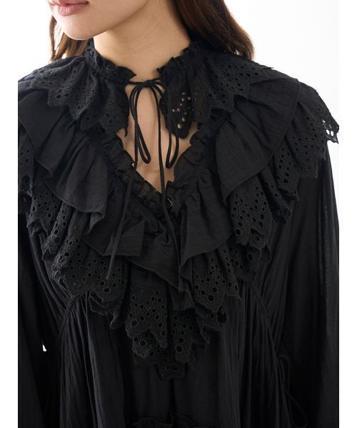 SNIDEL（スナイデル） コットンレースBOHOチュニック レディース