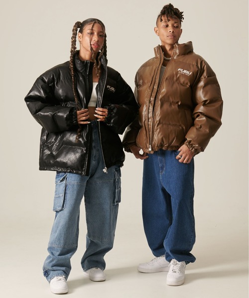 FUBU（フブ） ダウンジャケット ダウン メンズ レディース : ZOZOTOWN