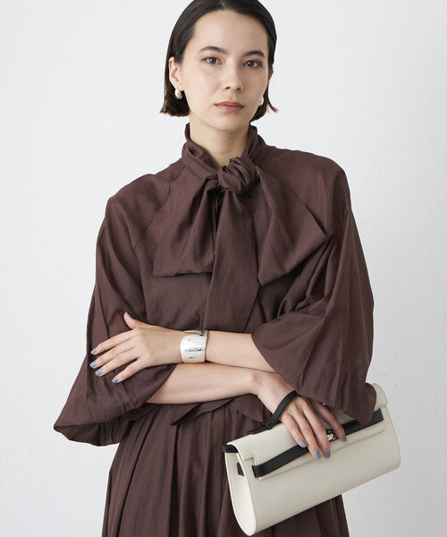 Whim Gazette（ウィム ガゼット） ブラウス シャツ シルクローン