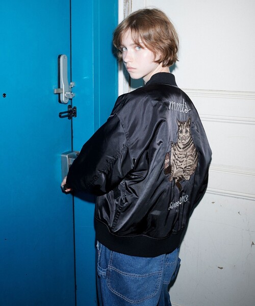 mmts（マミタス） ブルゾン アウター マミタス”さま刺繍 リバーシブル