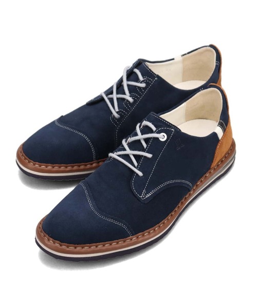 LANVIN en Bleu シューズ スエード素材タウンカジュアルシューズ 86563