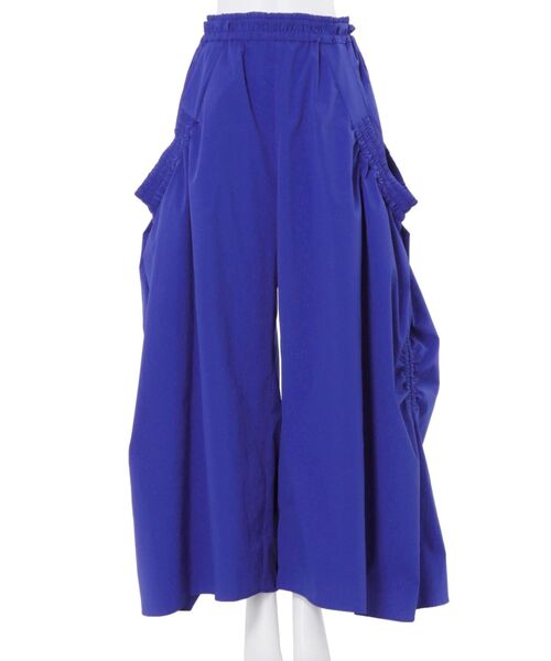 UN3D.（アンスリード） パンツ ROUND GATHER WIDE PT / ラウンド