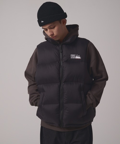 FIRST DOWN（ファーストダウン） ダウンベスト ベスト ライトバブル