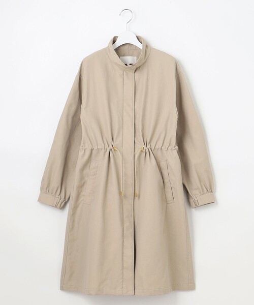 2025SS✨自由区 コットンナイロンタッサーライナー付きスタンドカラー