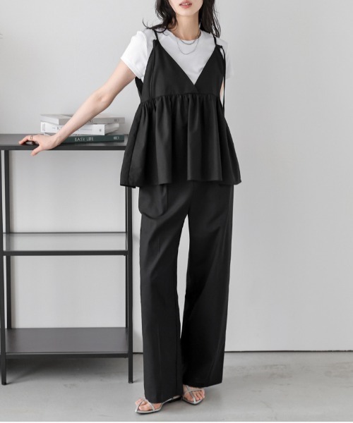 La-gemme（ラジェム） セットアップ 前後2WAYビスチェ×パンツ