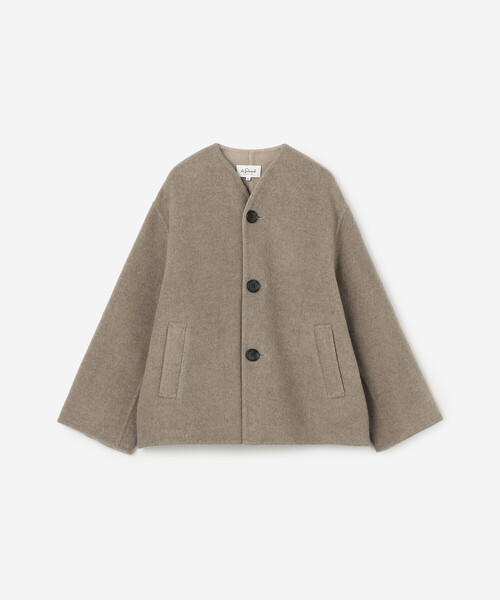 LE GLAZIK（ルグラジック） ジャケット ノーカラージャケット | ウール