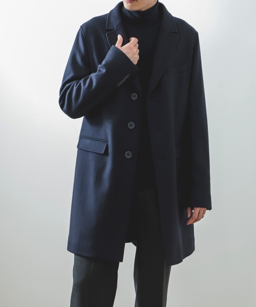 HERNO（ヘルノ） チェスターコート コート HERNO / ウールナイロン