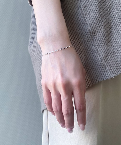 ESTELLE（エステール） ブレスレット K10 ホワイトゴールド