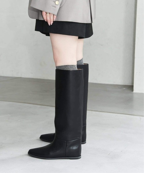 LE TALON（ル タロン） ブーツ 「追加4」2cmワイドシャフトロング