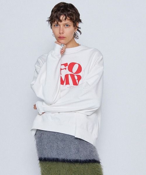 MAISON SPECIAL（メゾンスペシャル） トレーナー スウェット FOAM Puff