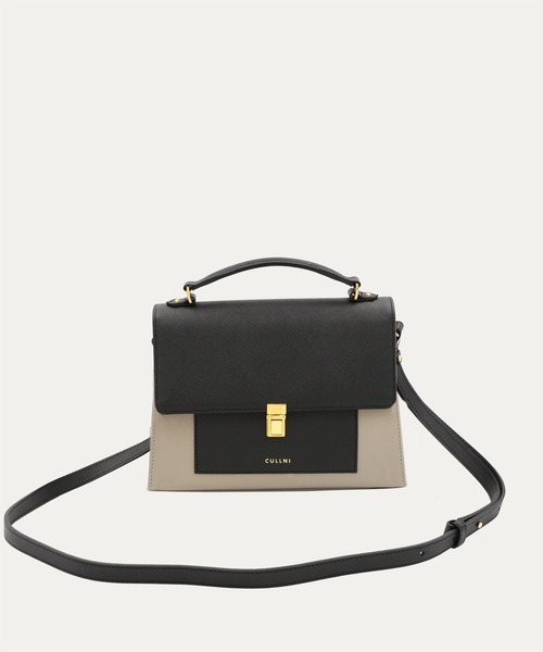 CULLNI（クルニ） ショルダーバッグ Clasp lock Leather Pocket Hand