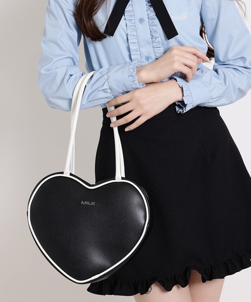 MILK（ミルク） ショルダーバッグ バッグ TEAM ハートバッグ