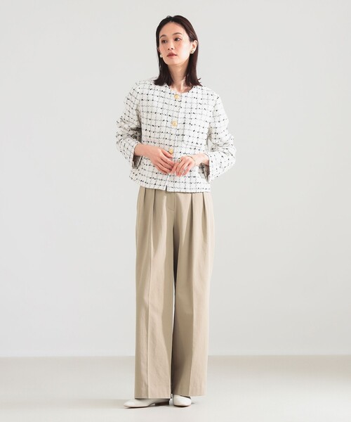 Demi-Luxe BEAMS（デミルクス ビームス） ジャケット ノーカラー