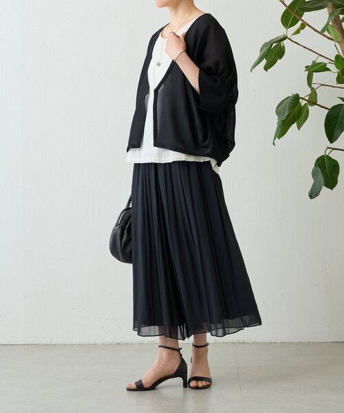 BEARDSLEY（ビアズリー） パンツ NEWシワシフォンギャザーパンツ