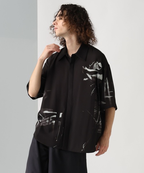 HARE（ハレ） シャツ デジタルアートプリントシャツ(HARE) メンズ