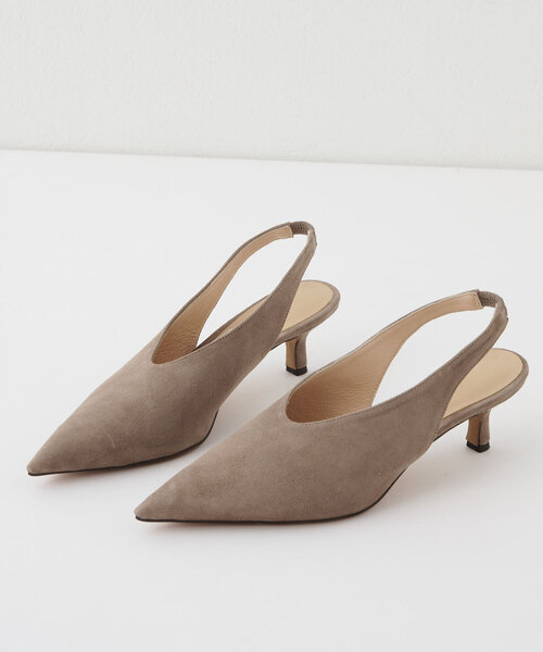 Whim Gazette（ウィム ガゼット） パンプス 「Hoaw.」スリングバッグ