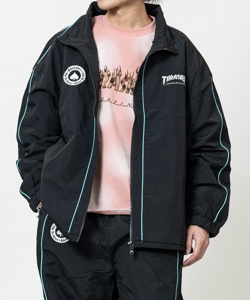 THRASHER（スラッシャー） ナイロンジャケット 「3」「THRASHER