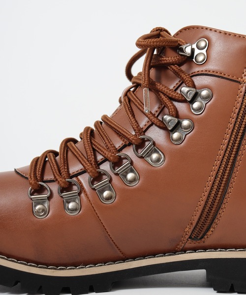 Dedes（デデス） ブーツ AAA+ PUレザー マウンテンブーツ メンズ