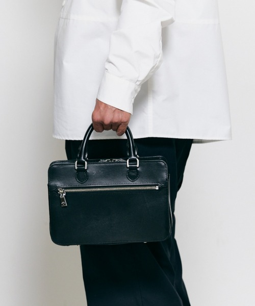 aniary（アニアリ） クラッチバッグ ミニブリーフ（ゼオライトレザー